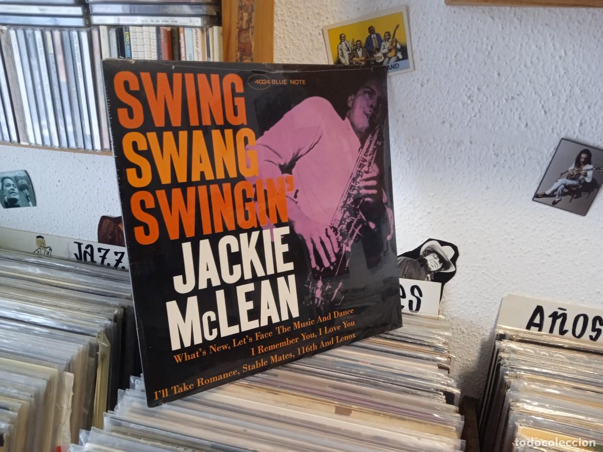 Discos de vinilo: Jackie McLean &ndash; Swing, Swang, Swingin'. Lp reed usa 2009 de lp 1960.sello blue note