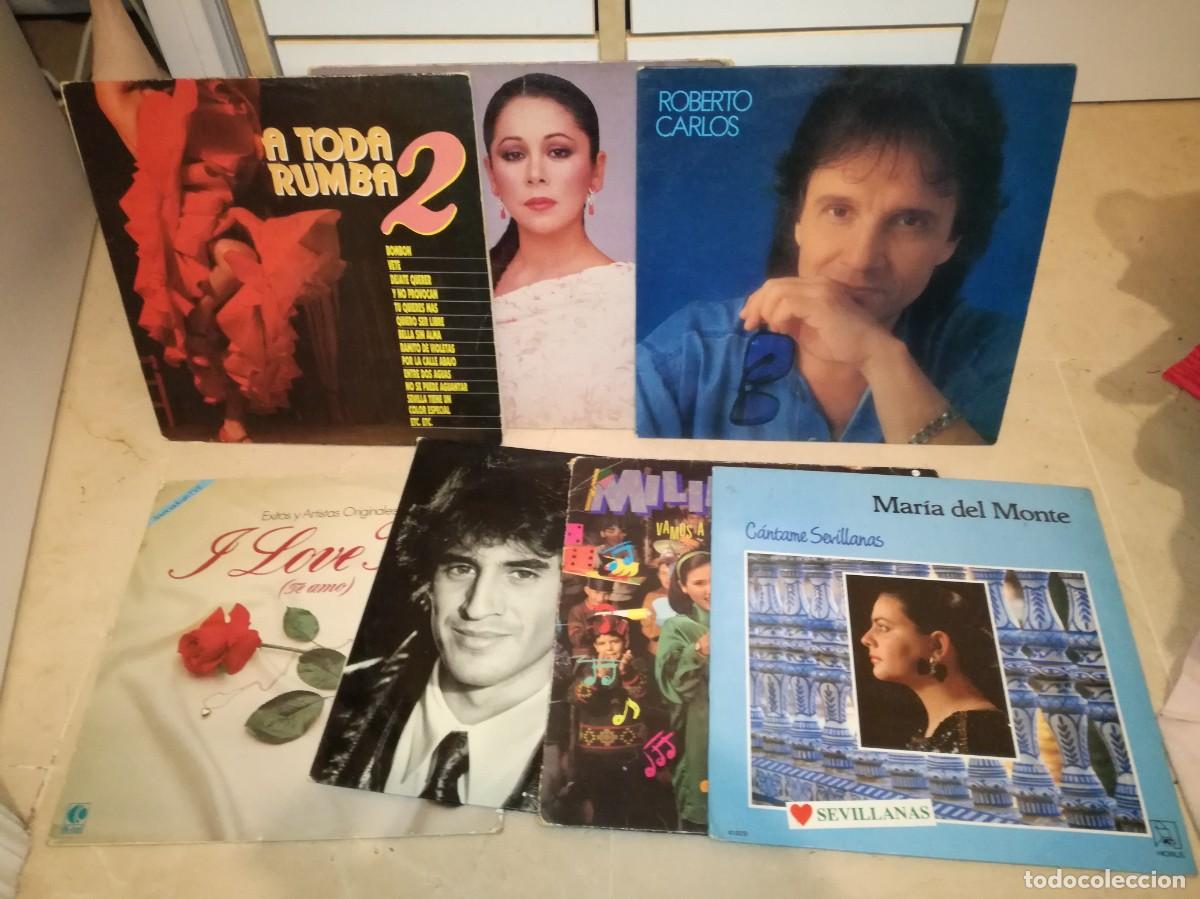 Discos de vinilo: LOTE DE 7 LPs VARIADOS