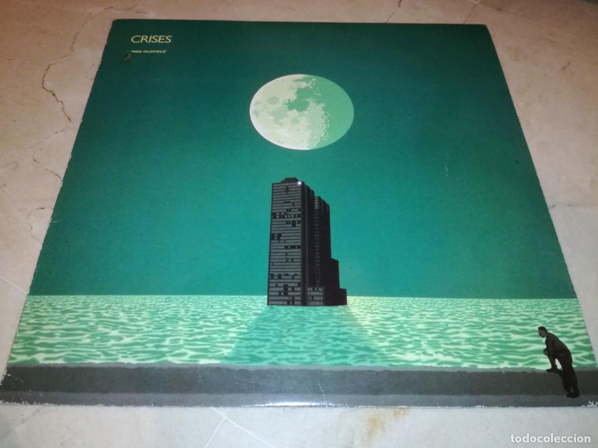 Discos de vinilo: MIKE OLFIELD-CRISES-ORIGINAL ESPA&Ntilde;OL 1983 - Foto 1