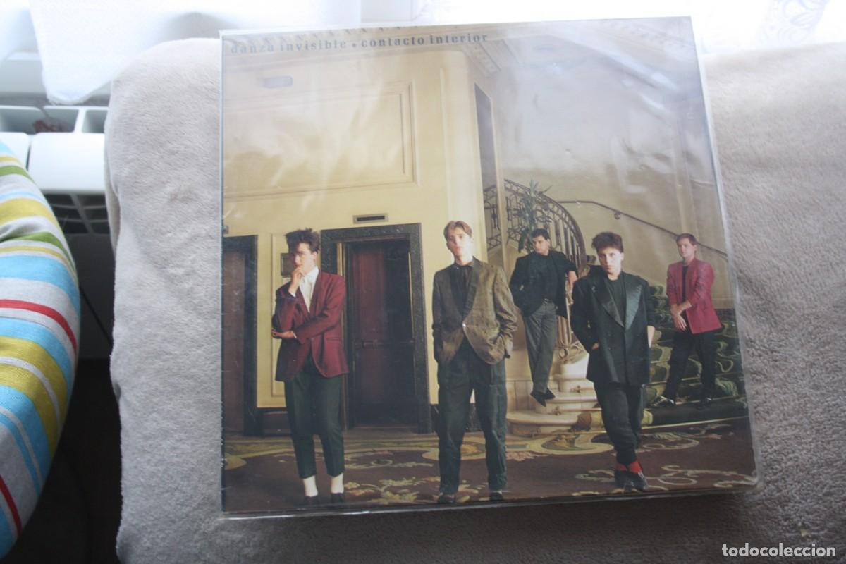 Discos de vinilo: DANZA INVISIBLE, CONTACTO INTERIOR, DISCO DEBUT. ARIOLA RECORDS 1983, SPAIN, LP