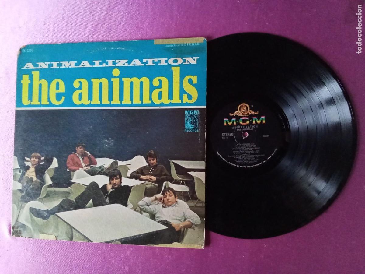 Discos de vinilo: THE ANIMALS ANIMALIZATION USA LP L31 3