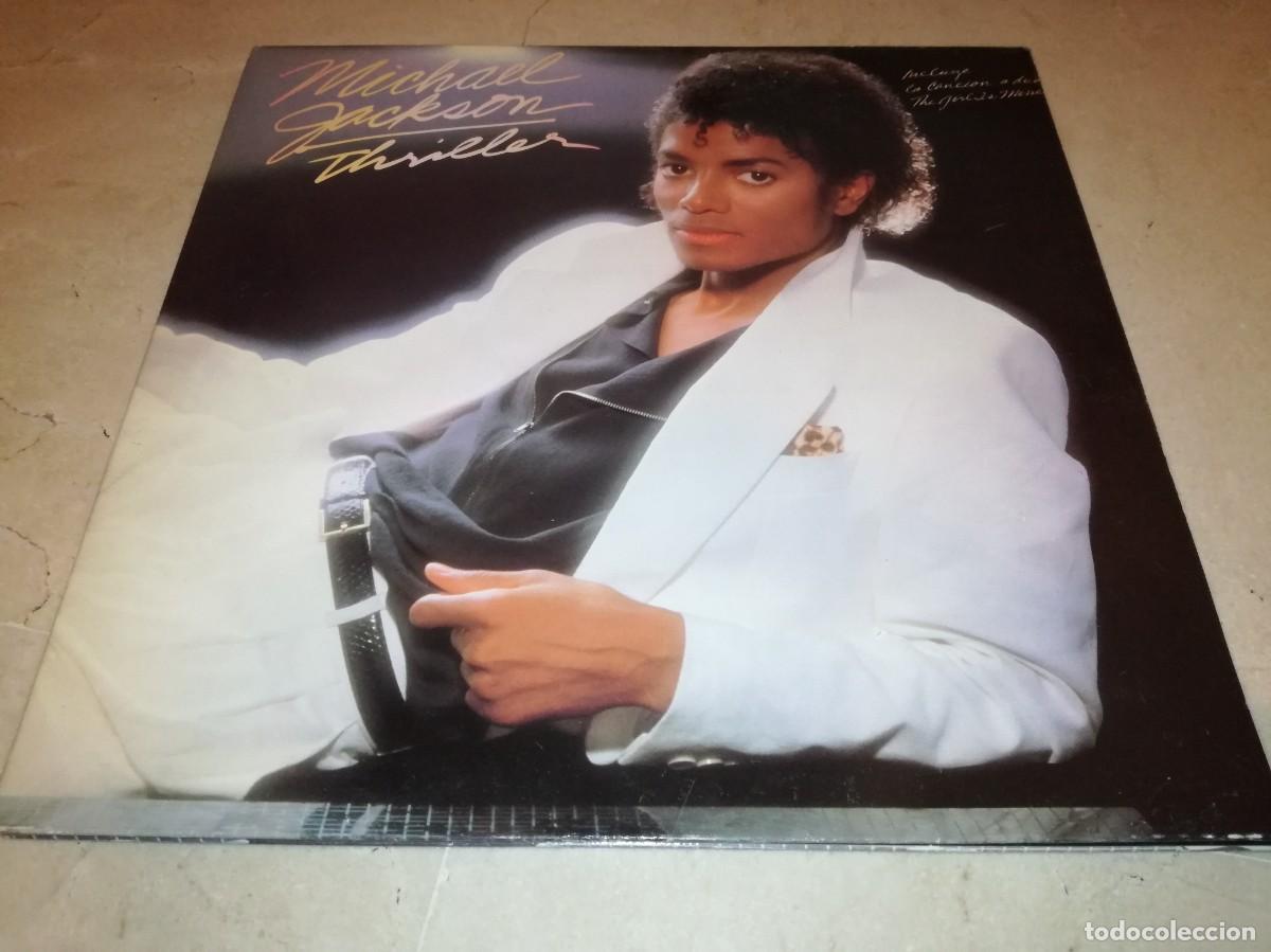 Disques de vinyle: MICHAEL JACKSON-THRILLER-GATEFOLD-CONTIENE ENCARTE-ORIGINAL ESPA&Ntilde;OL 1982