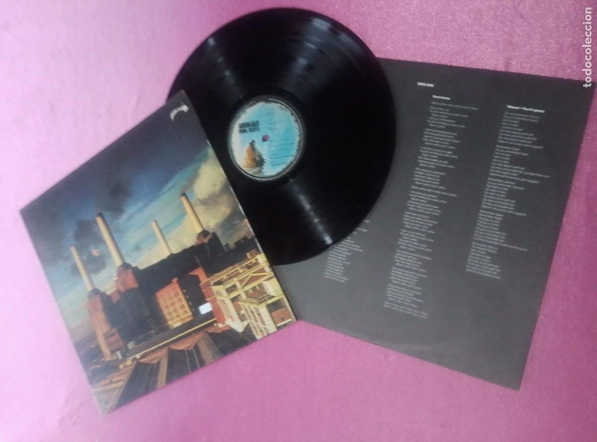 Discos de vinilo: PINK FLOYD ANIMALS CON ENCARTE 1977 LP L31 3