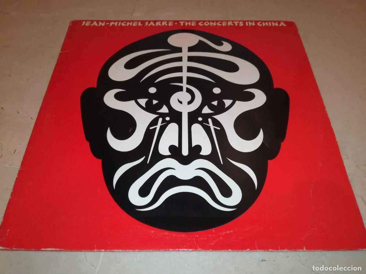 Discos de vinilo: JEAN MICHEL JARRE-THE CONCERTS IN CHINA-DOBLE LP-CONTIENE LOS ENCARTES-ORIGINAL ESPA&Ntilde;OL 1982