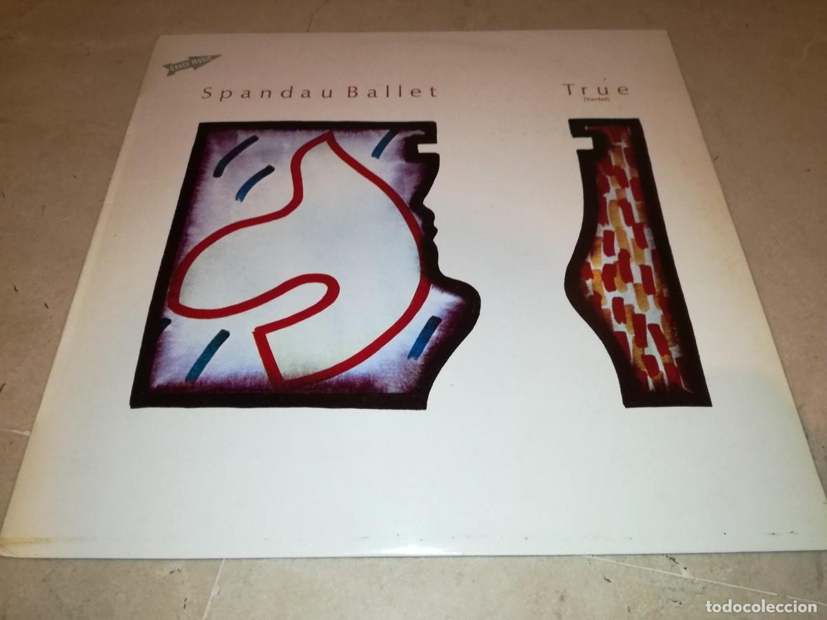 Discos de vinilo: SPANDAU BALLET-TRUE ( VERDAD )-CONTIENE ENCARTE-ORIGINAL ESPA&Ntilde;OL 1983