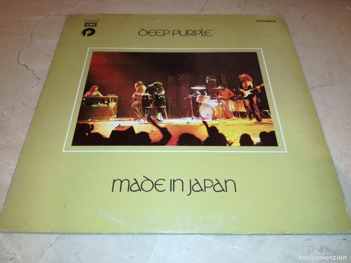 Discos de vinilo: DEEP PURPLE-MADE IN JAPAN-DOBLE LP-EDICI&Oacute;N ESPA&Ntilde;OLA-VINILO EN MUY BUEN ESTADO