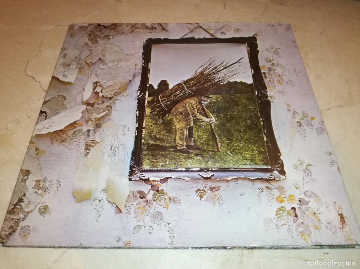 Discos de vinilo: LED ZEPPELIN IV-GATEFOLD-CONTIENE ENCARTE-EN BUEN ESTADO