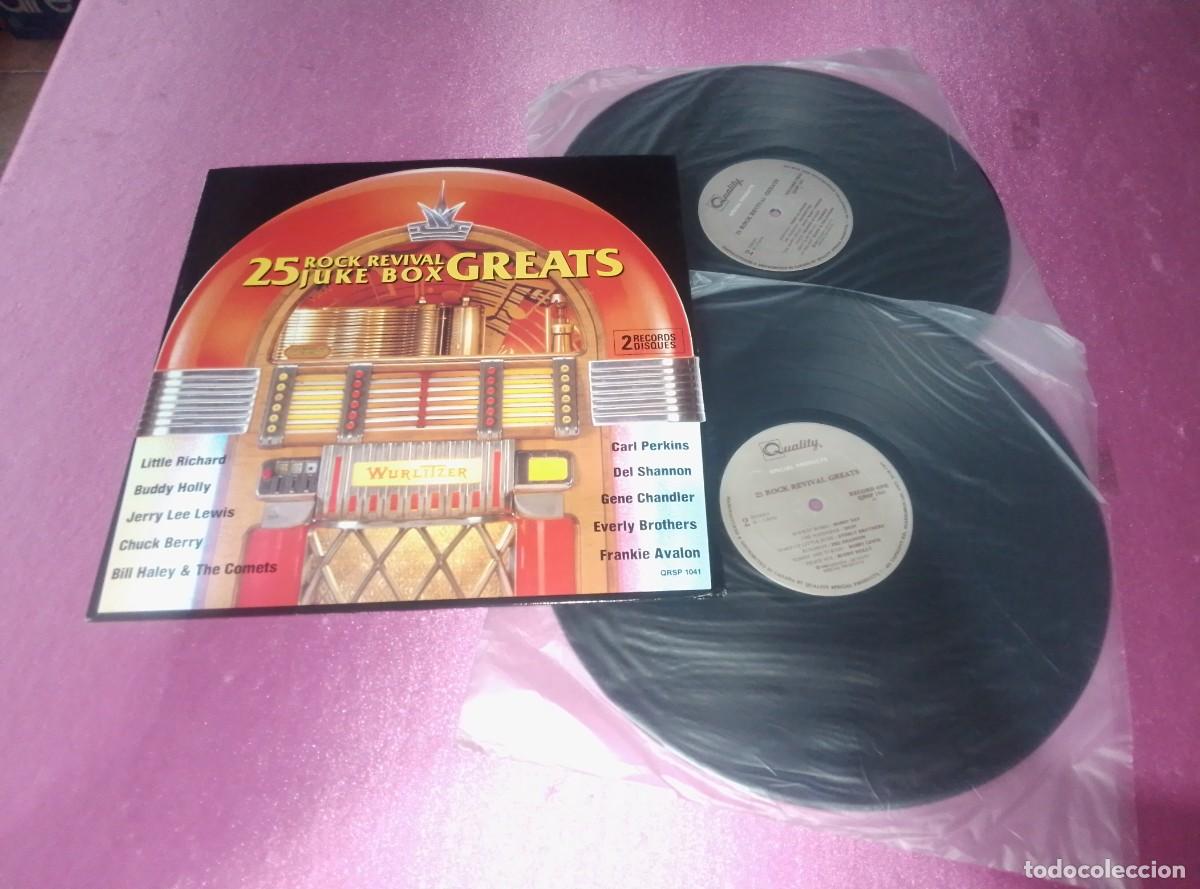 Discos de vinilo: ROCK REVIVAL GREATEST DOBLE 1986 LP L31 3