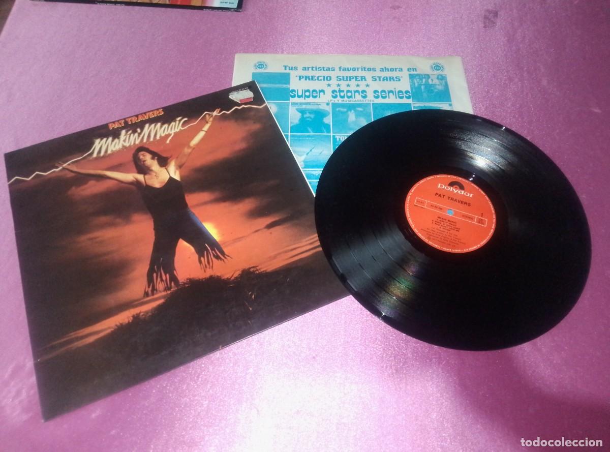 Discos de vinilo: PAT TRAVERS MAKIN MAGIC 1977 LP L31 3 - Foto 1