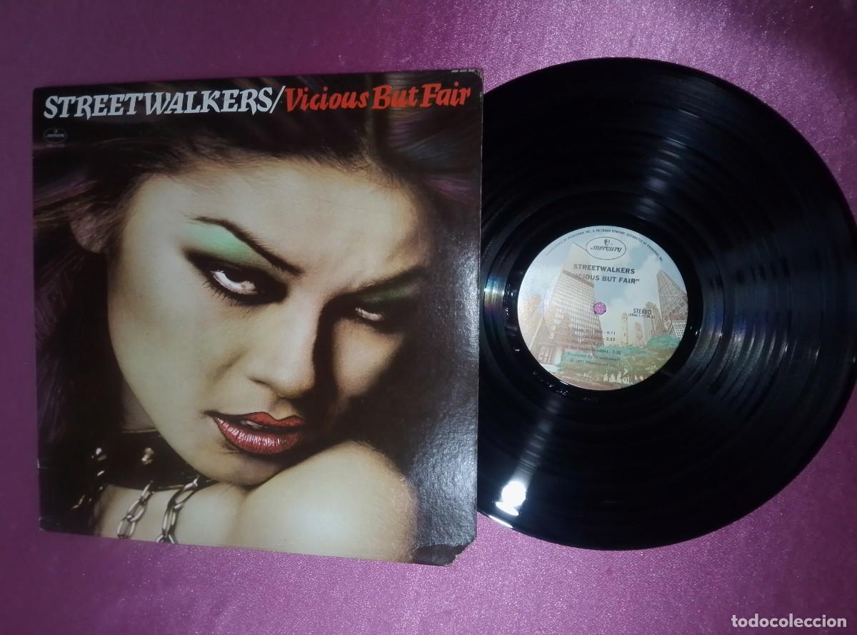 Discos de vinilo: STREETWALKERS VICIOUS BUT FAIR 1977 LP L31 3