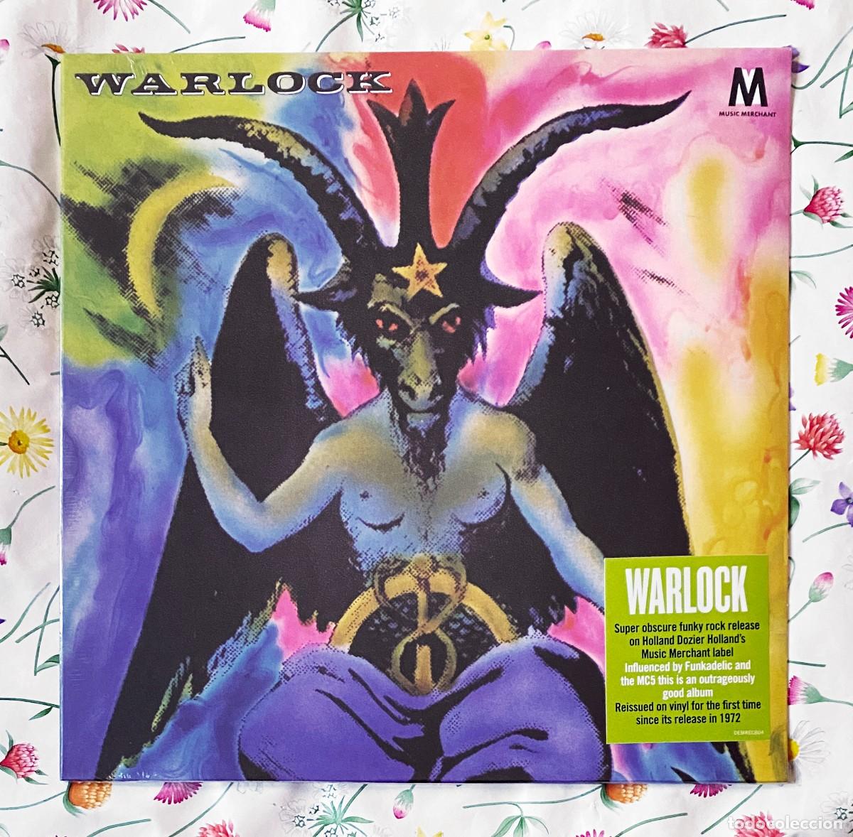 Discos de vinilo: WARLOCK - WARLOCK 12'' LP NUEVO PRECINTADO - ROCK PSICOD&Eacute;LICO FUNK SOUL