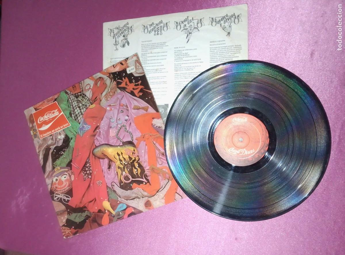 Discos de vinilo: EL LIMPIABOTAS QUE QUER&Iacute;A SER TORERO CUCHARADA 1979 CHAPA LP L31 3