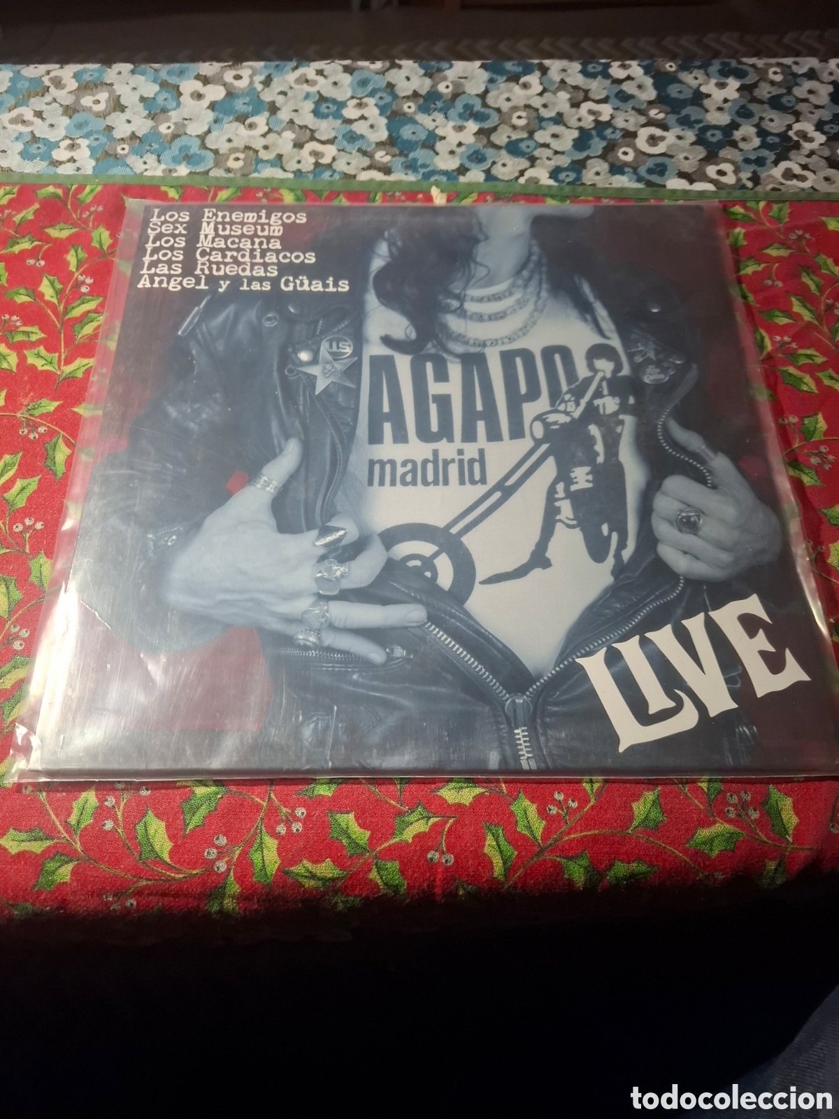 Discos de vinilo: Agapo Live enemigos, sex museum etc