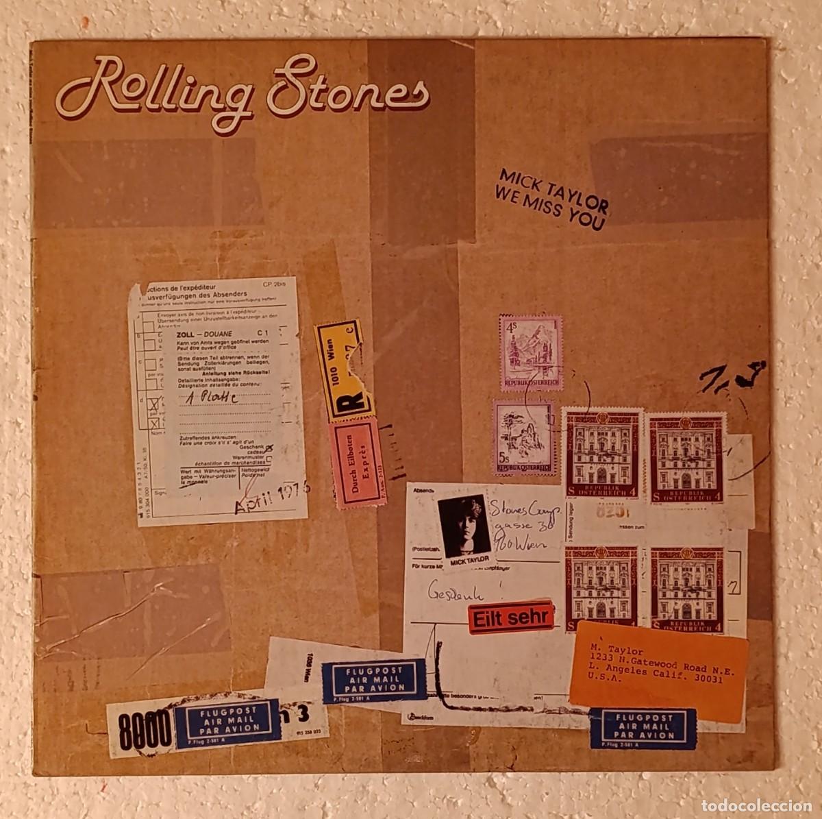 Discos de vinilo: The Rolling Stones. Mick Taylor we miss you