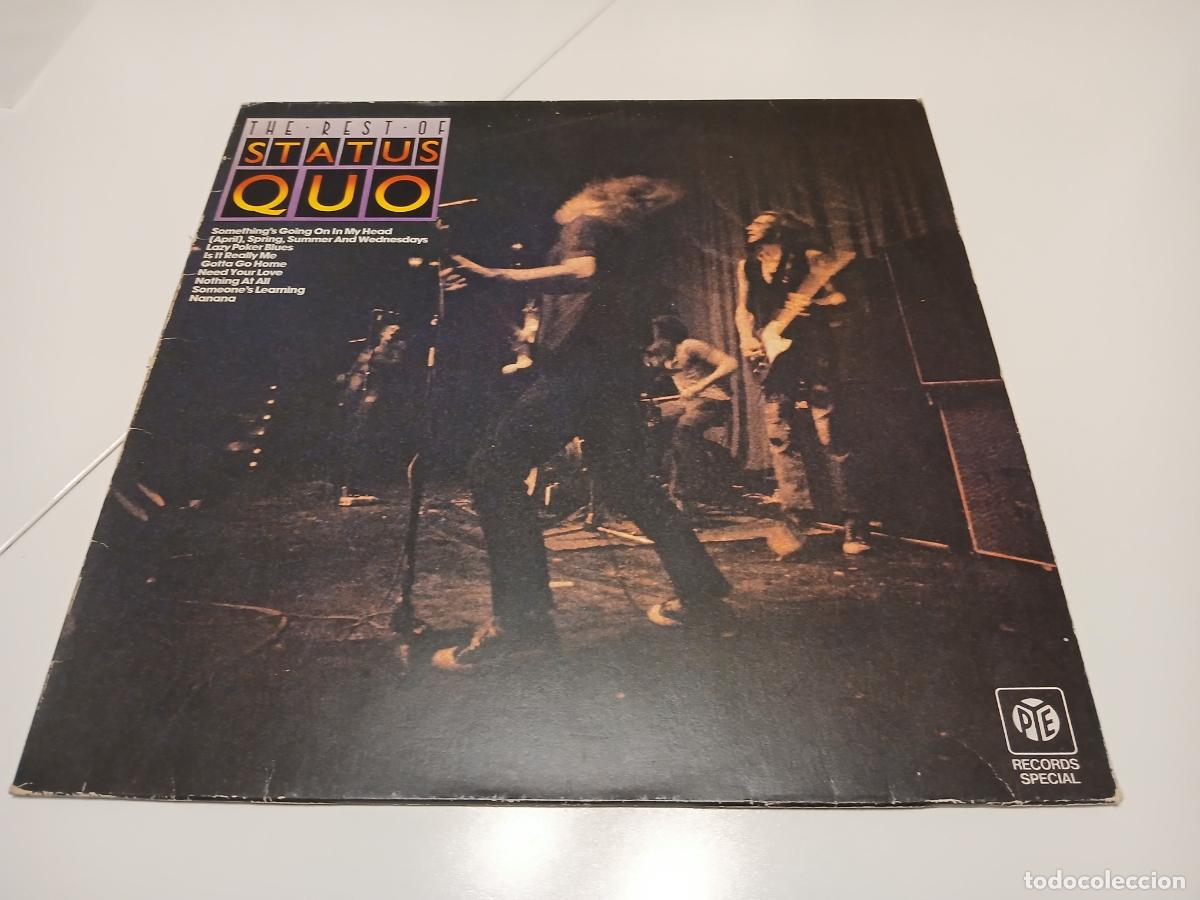 Discos de vinilo: Status Quo &lrm;&ndash; The Rest Of Status Quo- (1976) LP disco vinilo