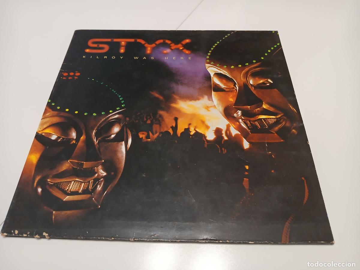 Discos de vinilo: Styx &lrm;&ndash; Kilroy Was Here- (1983) LP disco vinilo