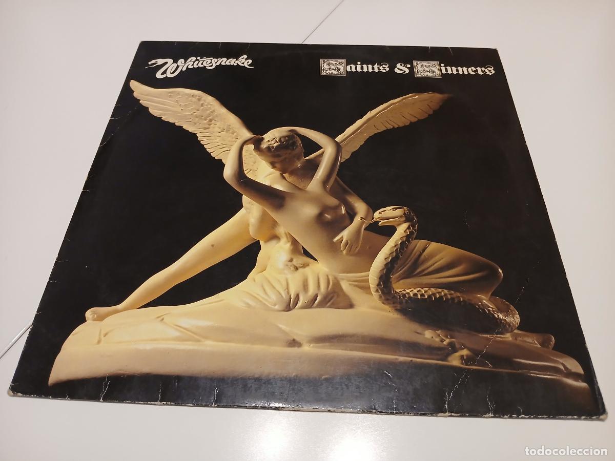 Discos de vinilo: Whitesnake &ndash; Saints & Sinners- (1982) LP disco vinilo