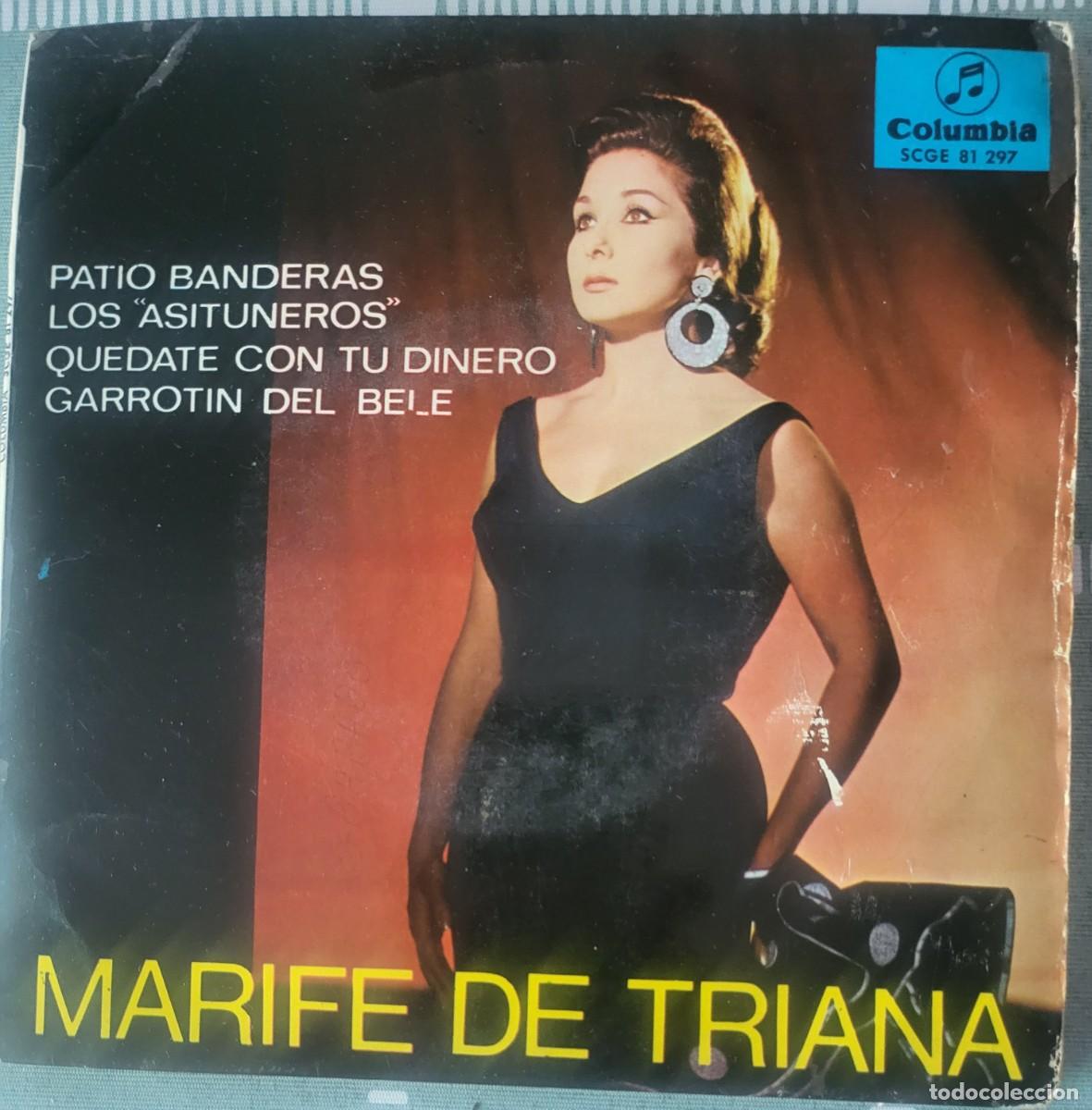 Discos de vinilo: Marife de Triana Ep sello Columbia editado en Espa&ntilde;a a&ntilde;o 1967...