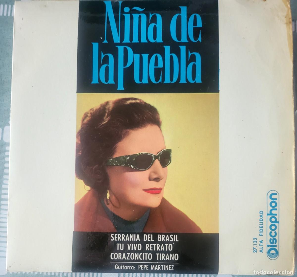 Discos de vinilo: Ni&ntilde;a de la Puebla Ep sello Discophon editado en Espa&ntilde;a a&ntilde;o 1962...