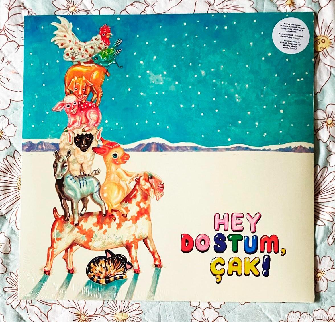 Discos de vinilo: DERYA YILDIRIM & GRAHAM MUSHNIK - HEY DOSTUM, &Ccedil;AK! 12'' LP PRECINTADO - ROCK PSICOD&Eacute;LICO FOLK