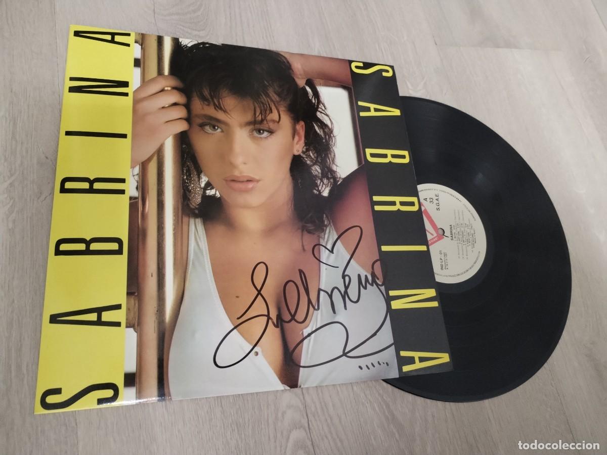 Discos de vinilo: SABRINA - LP SABRINA ..LP DE INDALO MUSIC DE 1987 ..1&ordf; EDICION COMO NUEVO ..INCLUYE BOYS ..FIRMADO