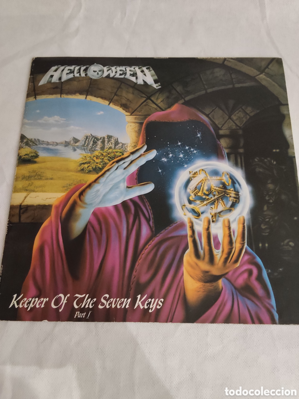 Discos de vinilo: Helloween Keeper Of The Seven Keys Part I LP Vinilo 1987 GBB Records Espa&ntilde;a