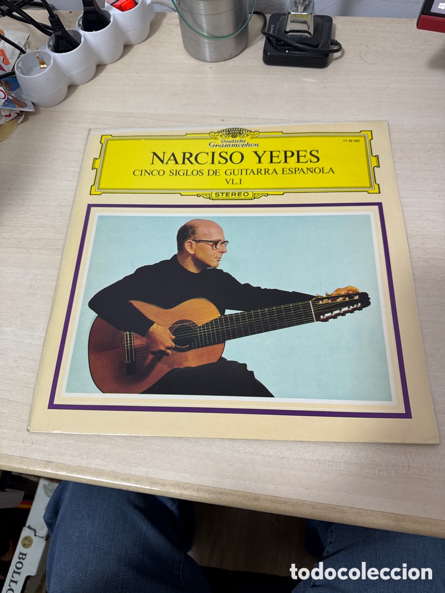 Discos de vinilo: DISCO VINILO NARCISO YEPES CINCO SIGLOS DE GUITARRA ESPA&Ntilde;OLA VOL. 1 1968