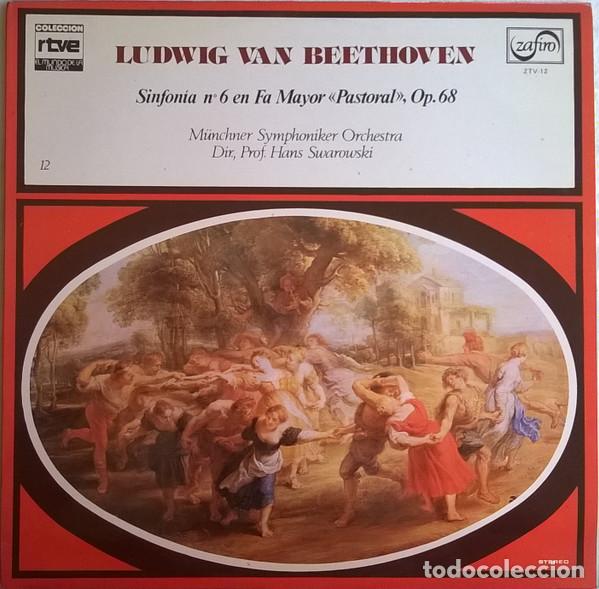 Discos de vinilo: Ludwig van Beethoven, M&uuml;nchner Symph, Sinfonia N&deg; 6 En Fa Mayor Op. 68 &laquo;Pastoral&raquo; - LP