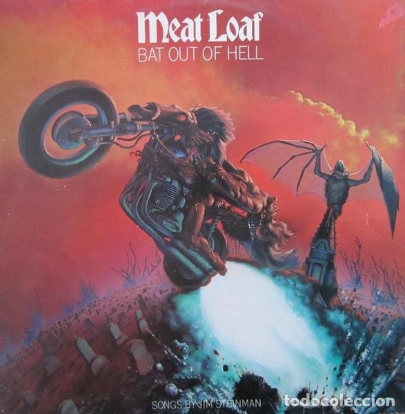 Vinyl records: Meat Loaf, Bat Out Of Hell - LP