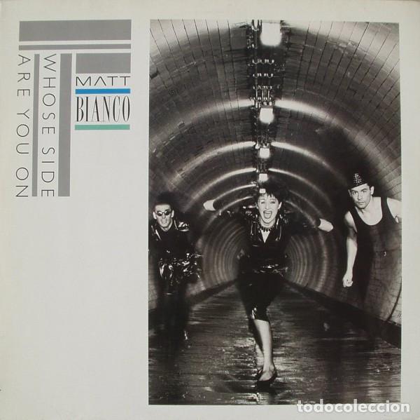 Vinyl records: Matt Bianco, Whose Side Are You On - LP