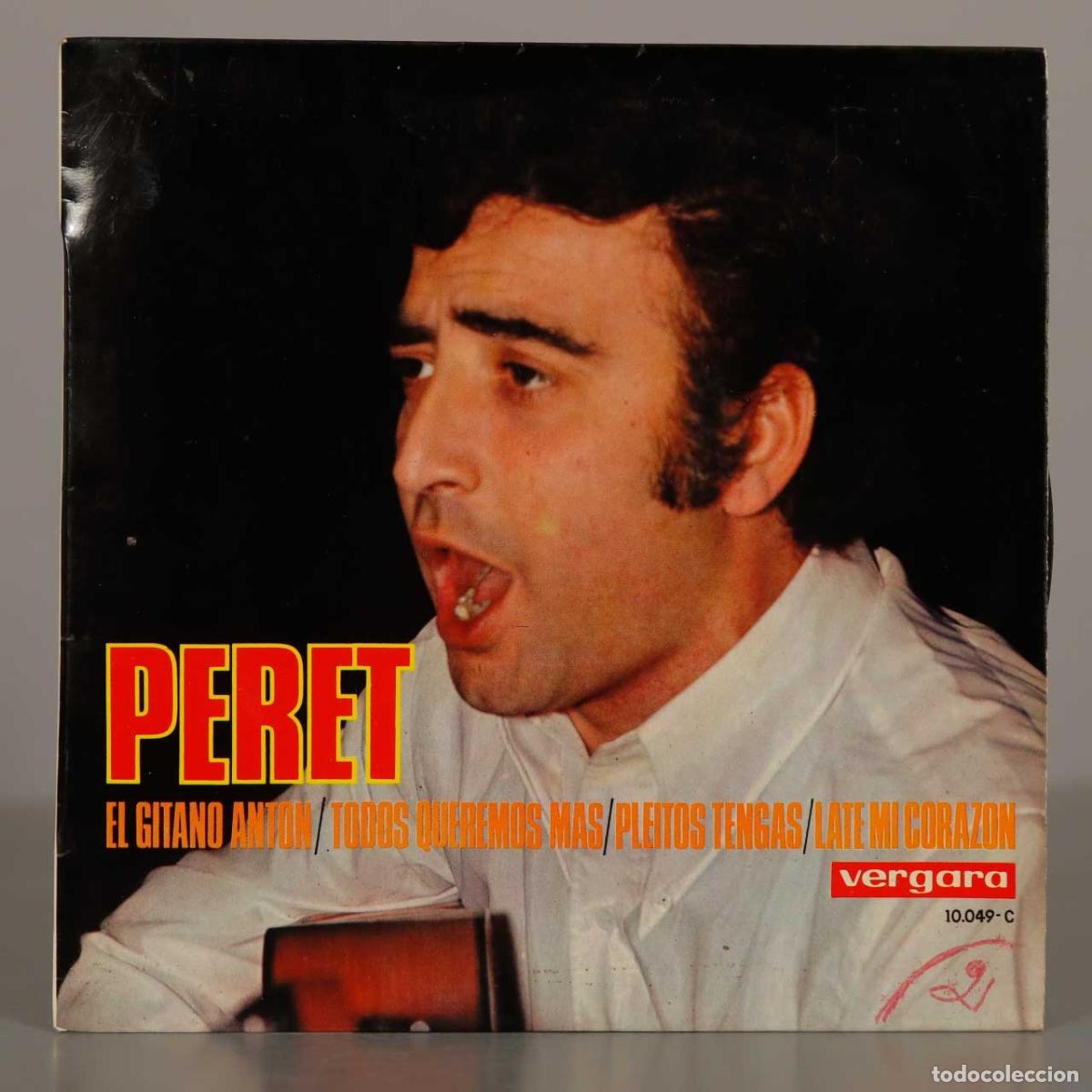 Discos de vinilo: EP. Peret &ndash; El Gitano Ant&oacute;n