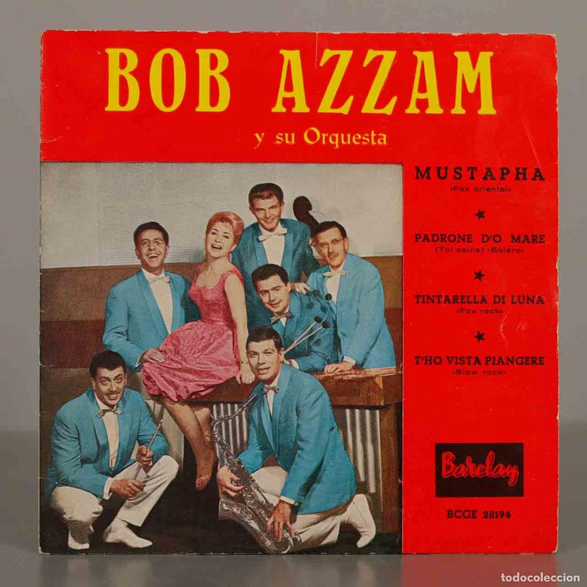 Discos de vinilo: EP. Mustapha - Bob Azzam y su Orquesta - Barclay
