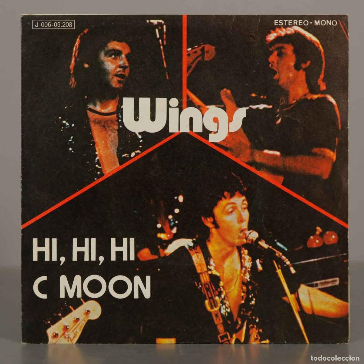 Discos de vinilo: SINGLE. Hi, Hi, Hi / C Moon - Wings - Paul McCartney