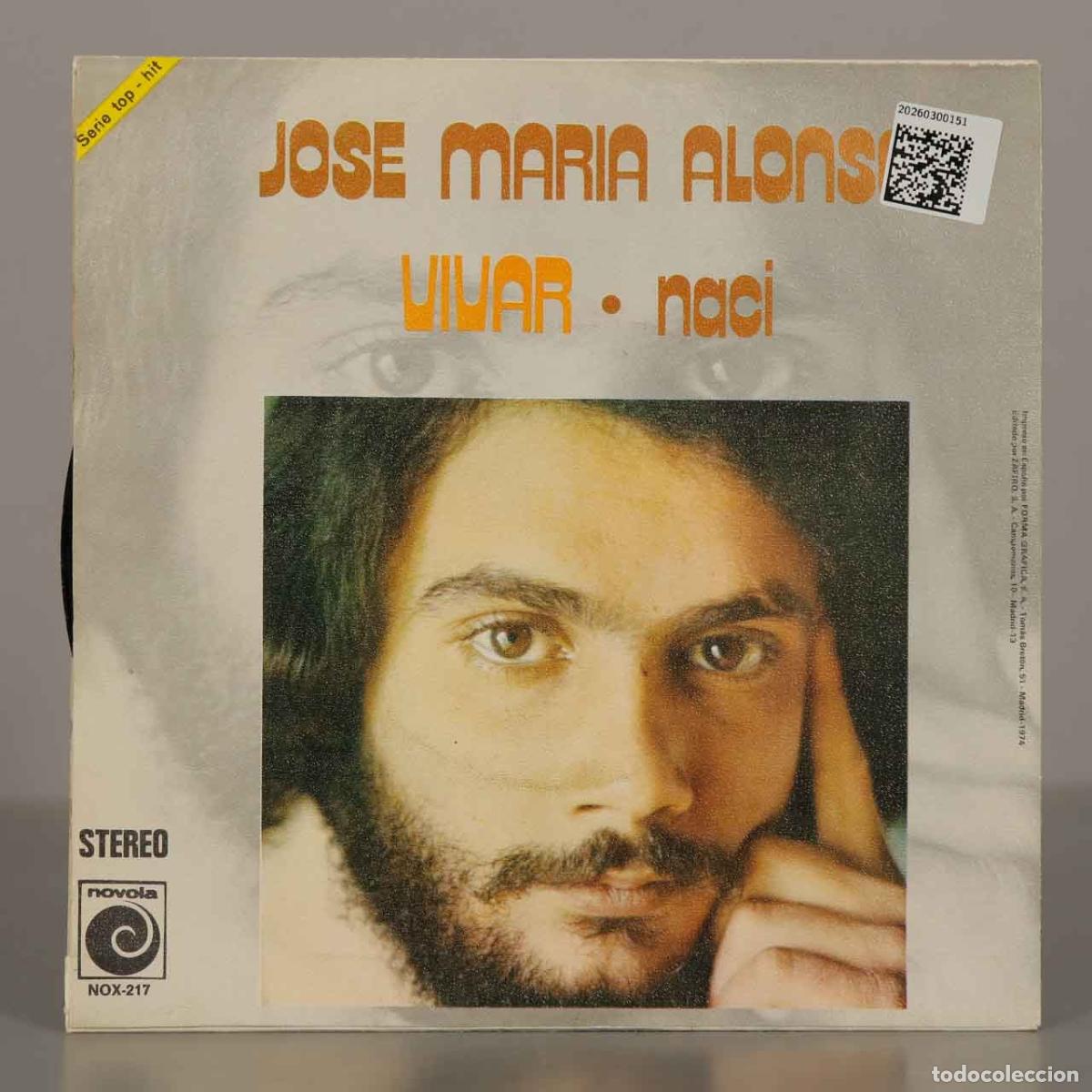 Discos de vinilo: SINGLE. Vivar / Naci - Jose Maria Alonso - Foto 2