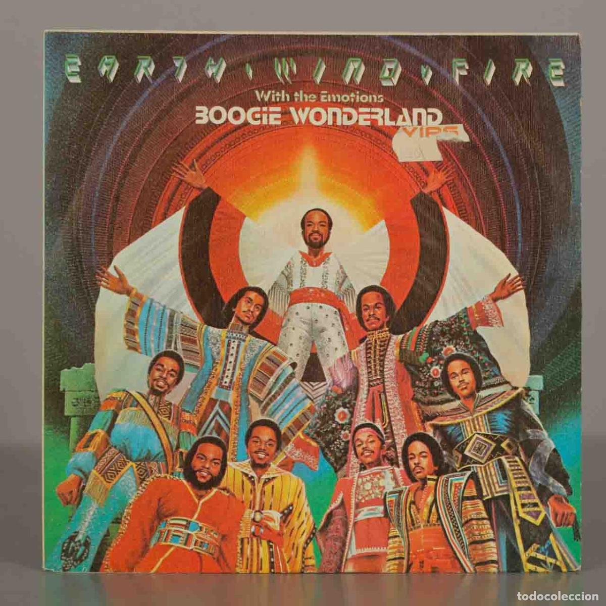 Discos de vinilo: SINGLE. Boogie Wonderland - Earth, Wind and Fire, The Emotions