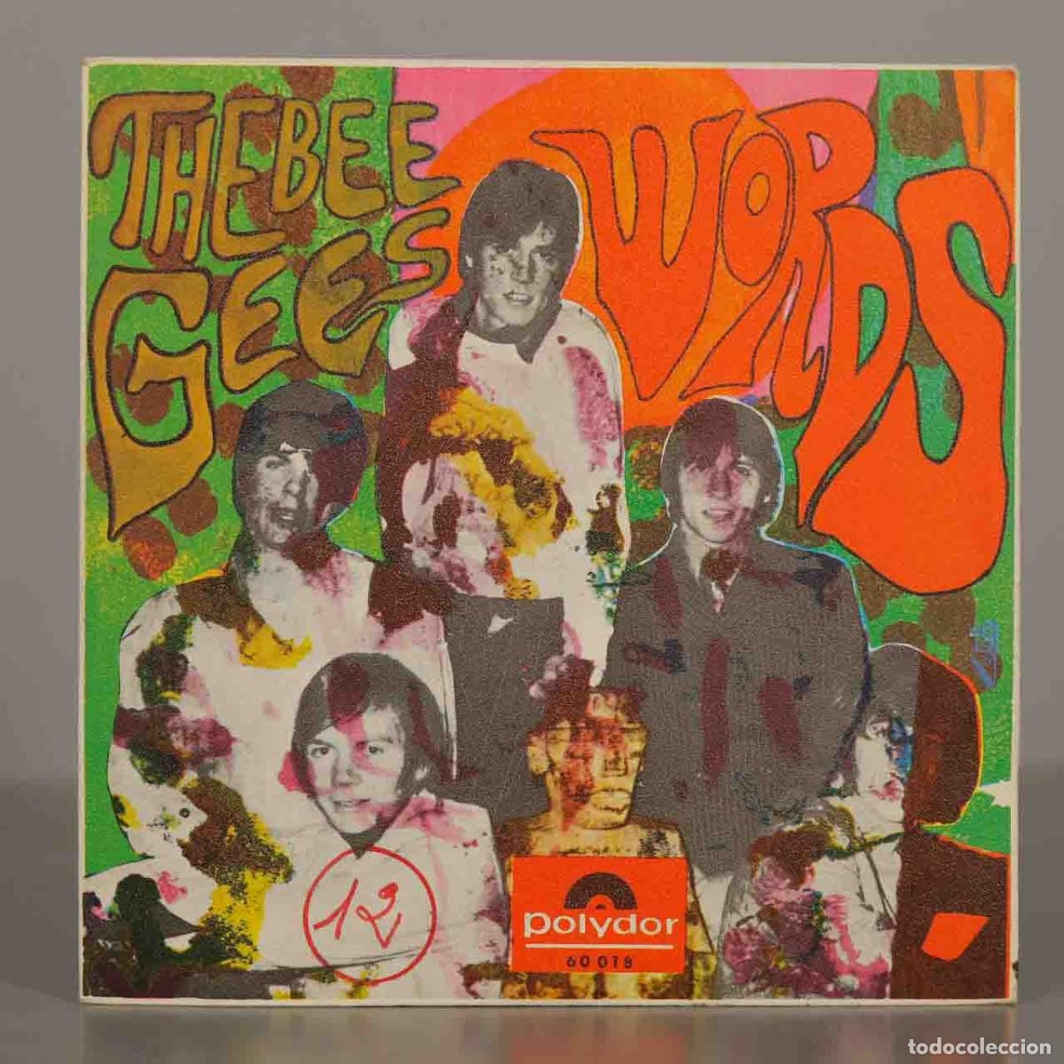 Discos de vinilo: SINGLE. Words - The Bee Gees - Polydor
