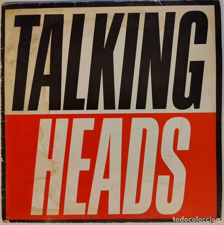 Discos de vinilo: Talking Heads. True Stories. Emi, Spain 1986 LP + encarte