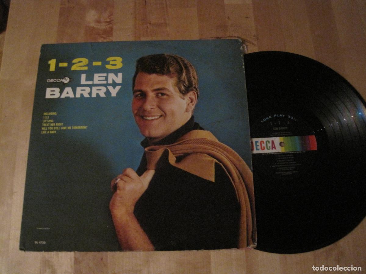 Discos de vinilo: LP LEN BARRY 1-2-3 DECCA 4720 USA 1965