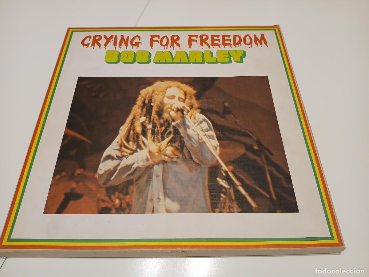 Discos de vinilo: Bob Marley &ndash; Crying For Freedom- (1983) 2 X LP disco vinilo