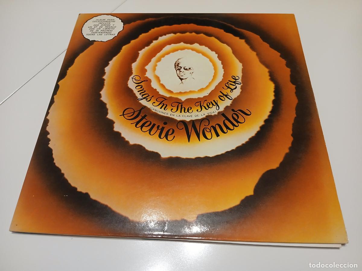 Discos de vinilo: Stevie Wonder &ndash; Songs In The Key Of Life = Canciones En La Clave De La Vida- (1983) 2 X LP disco