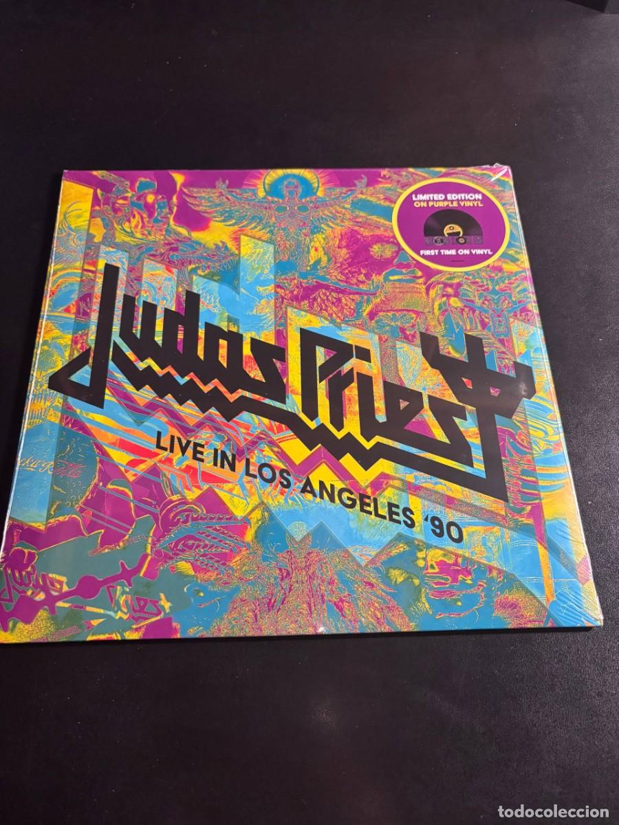 Discos de vinilo: Judas Priest Live In Los Angeles '90 Disco de vinilo LP RSD record store day hard rock heavy metal