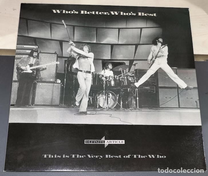 Discos de vinilo: The Who - Who's Better, Who's Best - LP Polydor ref. WTV 1. Ed. UK 1988.