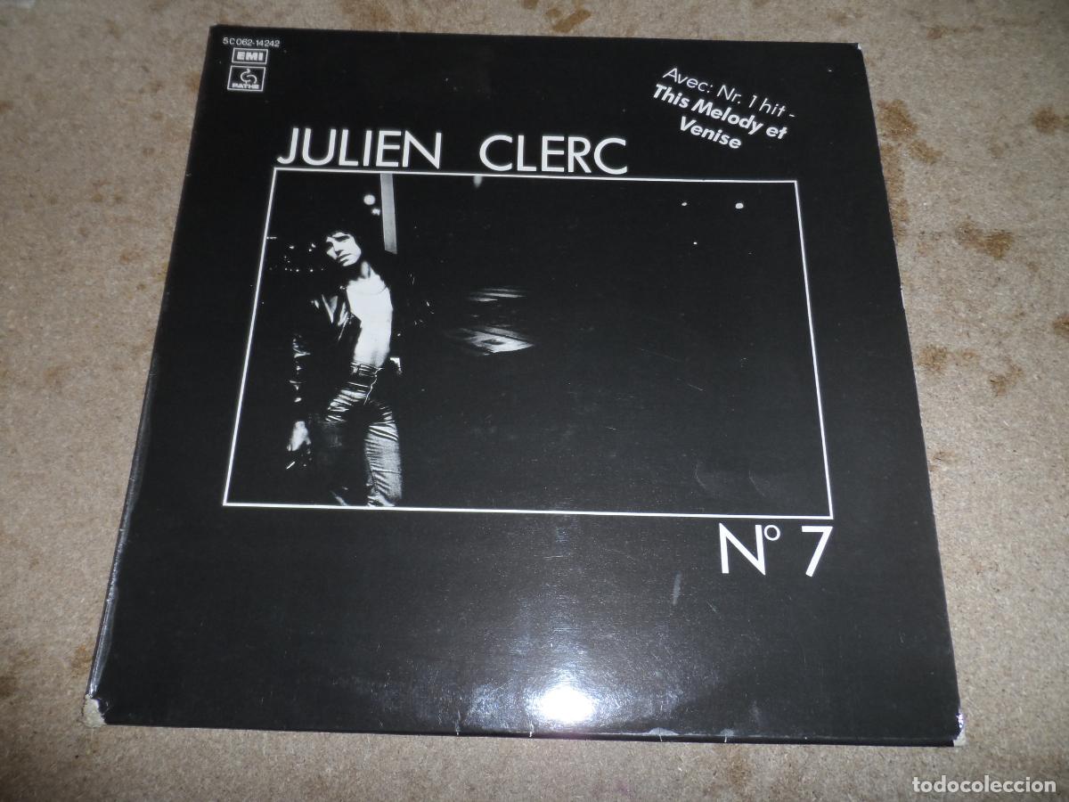 Discos de vinilo: JULIEN CLERC - N&ordm; 7 (FRANCE 1975)