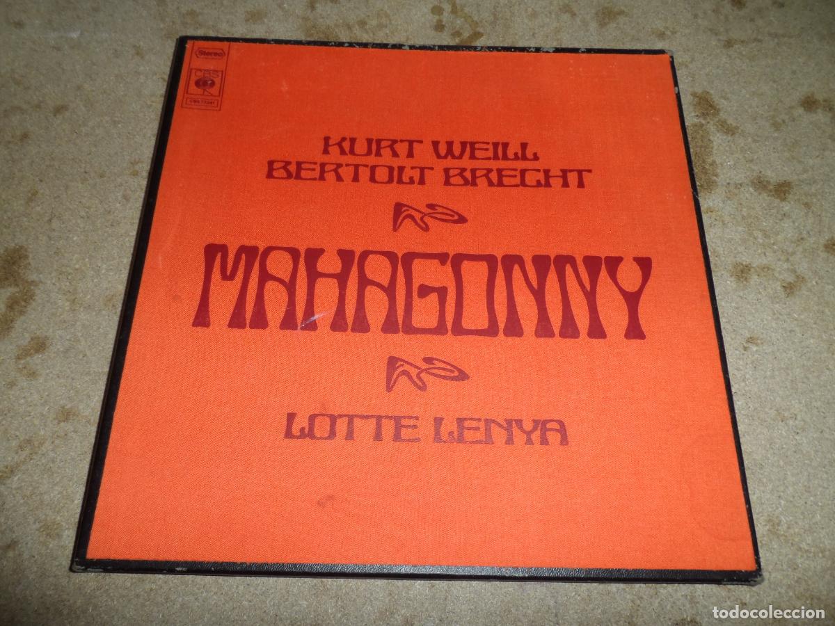 Discos de vinilo: Kurt Weill & Bertolt Brecht &ndash; Mahagonny (NETHERLANDS 1972) (3 LPS)