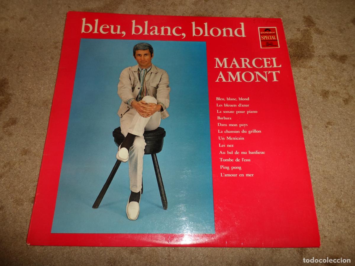 Discos de vinilo: Marcel Amont - Bleu, blanc, blond (NETHERLANDS)