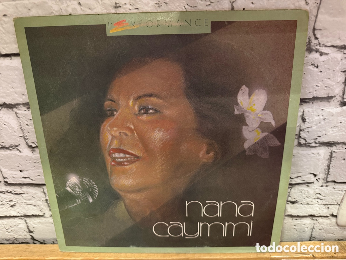 Discos de vinilo: Nana Caymmi &lrm;&ndash; Performance. Lp vinilo edici&oacute;n Brasil
