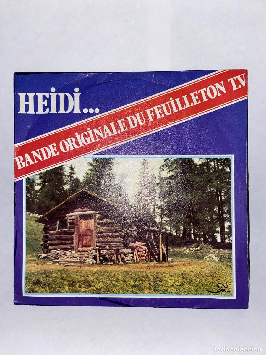 Discos de vinilo: ANTIGUO DISCO SINGLE &ldquo; HEIDI &ldquo; BANDA SONORA ORIGINAL - Foto 1