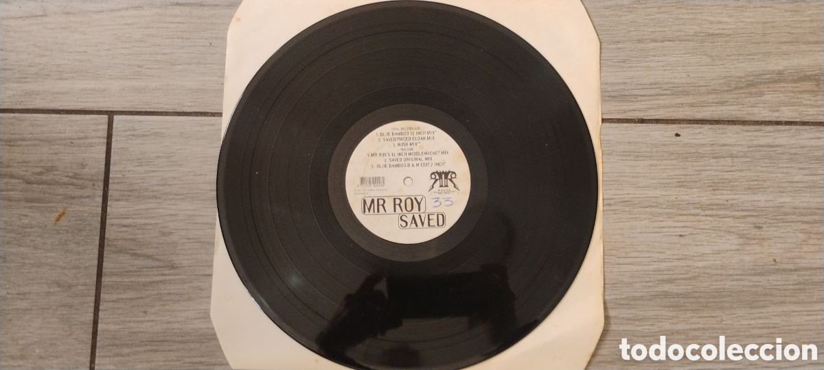 Discos de vinilo: MR.ROY-SAVED-MAXI-ROYAL/NETHERLANDS-IB - Foto 4