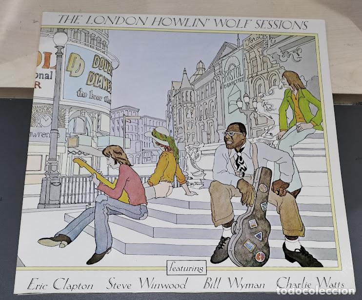 Discos de vinilo: Howlin' Wolf &lrm;- The London Howlin' Wolf Sessions - LP Chess &lrm;ref. 6.24723 AS. Ed. alemana.