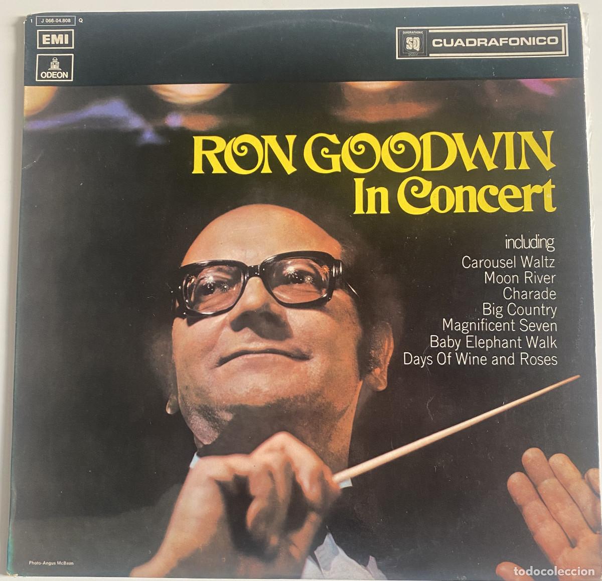 Discos de vinilo: RON GODWING - ROD GOODWIN IN CONCERT - SISTEMA DE SONIDO CUADRAFONICO - 1972 - EMI ODEON - VER FOTOS